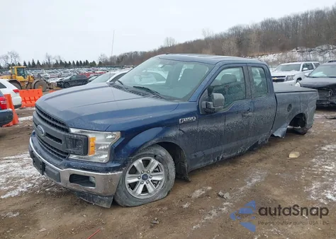 2019 Ford F-150 Xl from USA, damaged, VIN 1FTEX1CB0KKC08536